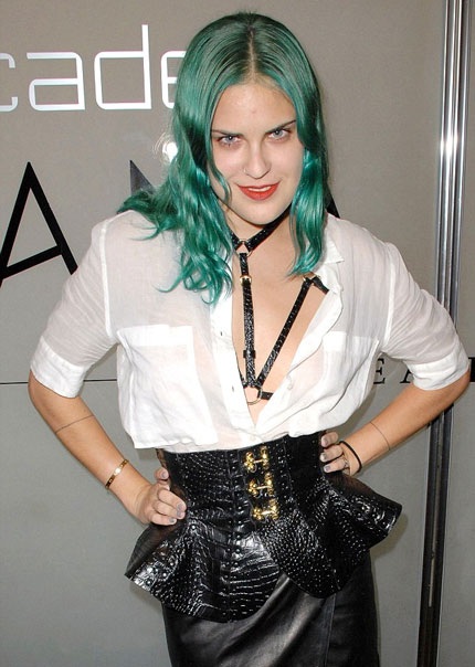 Con gái Demi Moore gây sốc với tóc màu xanh - 2 Normal