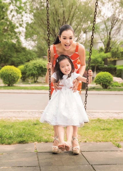 Chung Lệ Đề tâm sự, các con giờ là động lực sống của cô sau hai cuộc hôn nhân thất bại.