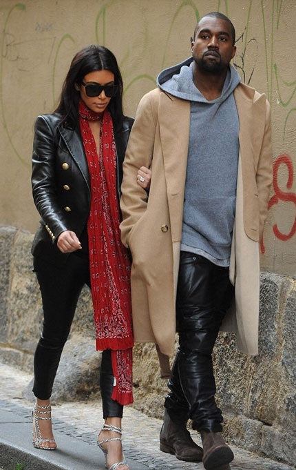 Kanye West tăng cường an ninh bảo vệ con gái cưng - 3 Kim và Kanye vừa kết thúc tuần trăng mật ngọt ngào tại châu Âu