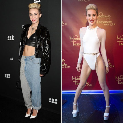 Bức tượng sáp được khen khá giống với khuôn mẫu nhưng khiến người xem có cảm giác kinh sợ.