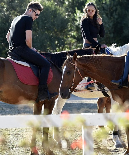 Zac Efron đẹp trai hôn say đắm người tình lưỡng tính - 14 Cả hai đều đam mê những môn thể thao giàu thể lực và mạo hiểm.