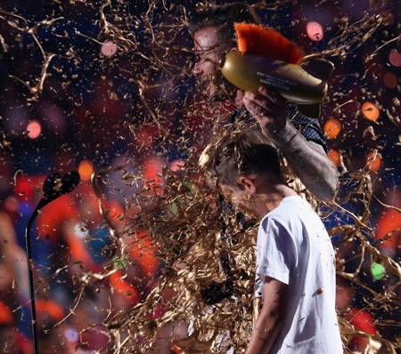 David Beckham đưa các con đi dự lễ trao giải