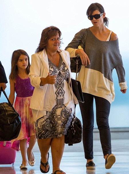 Bé Suri càng lớn càng giống mẹ