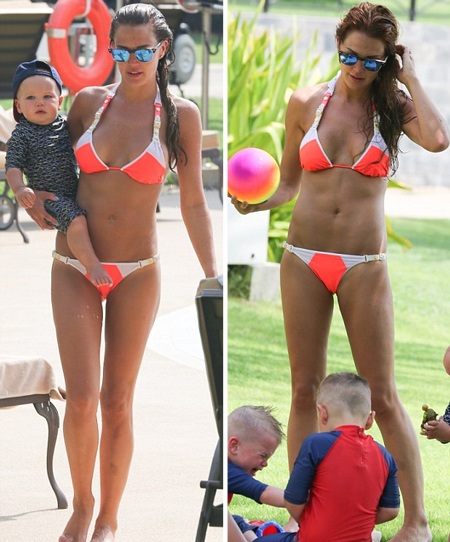 Thất vọng vì chồng ngoại tình, cựu hoa hậu Anh tìm vui bên các con