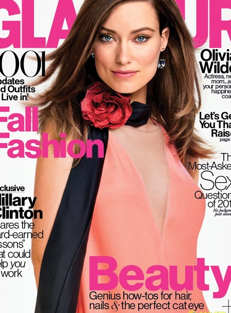 Mỹ nhân Hollywood khoe ảnh cho con bú - 4 Olivia Wilde hài lòng với cuộc sống hiện tại.