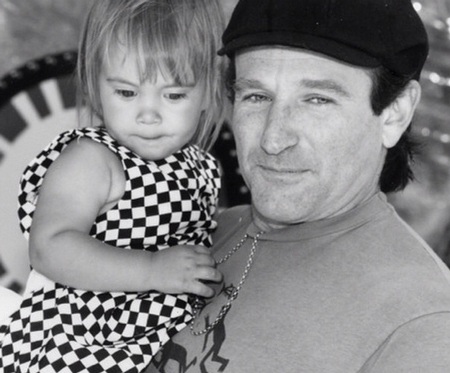 Robin Williams đăng ảnh con gái lên trang cá nhân trước khi chết - 1 Robin Williams đăng ảnh con gái lên trang cá nhân trước khi chết