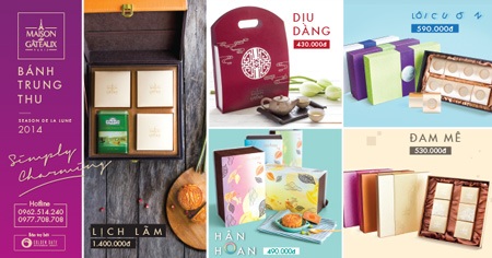 Maison Des Gâteaux - Thời trang trong từng hộp bánh trung thu - 1 Maison Des Gâteaux - Thời trang trong từng hộp bánh trung thu