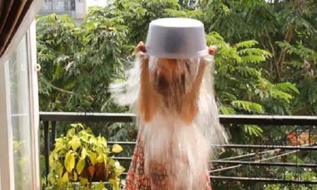 Đinh Hương dội nước đá lên đầu và thách đấu bộ trưởng Đinh La Thăng