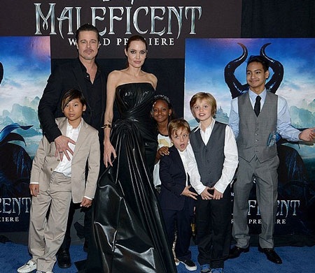 Các con chính là nhân chứng trong hôn lễ của Brad Pitt và Angelina Jolie