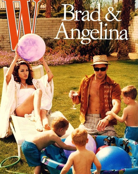 Brad Pitt và Angelina Jolie trong bộ phim Ông bà Smith (năm 2005).