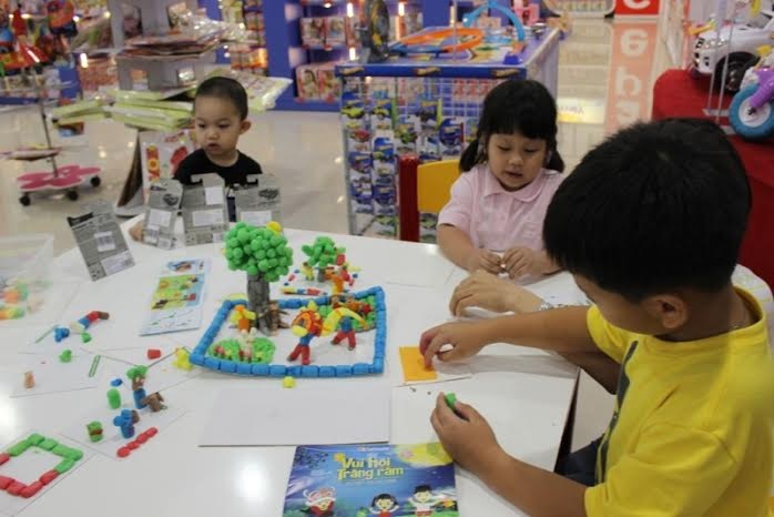 Vui hội trăng rằm tại Kids World - 1 Vui hội trăng rằm tại Kids World