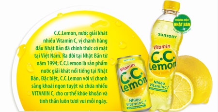 Phan Anh lựa chọn C.C.Lemon để bổ sung Vitamin C mỗi ngày