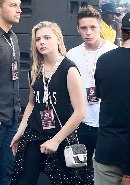 Chloe Moretz đang hò hẹn với con trai của David Beckham