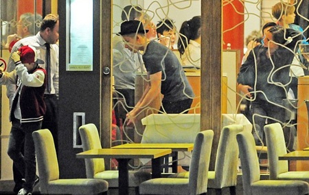 David tỏ ra là một ông bố chu đáo