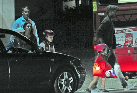 David tỏ ra là một ông bố chu đáo