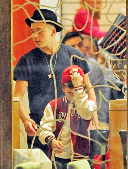 David tỏ ra là một ông bố chu đáo