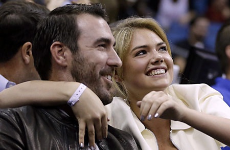 Kate Upton và bạn trai Justin Verlander