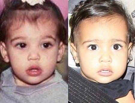 Kim khoe bộ nhẫn cầu kỳ gắn tên con gái cưng của cô