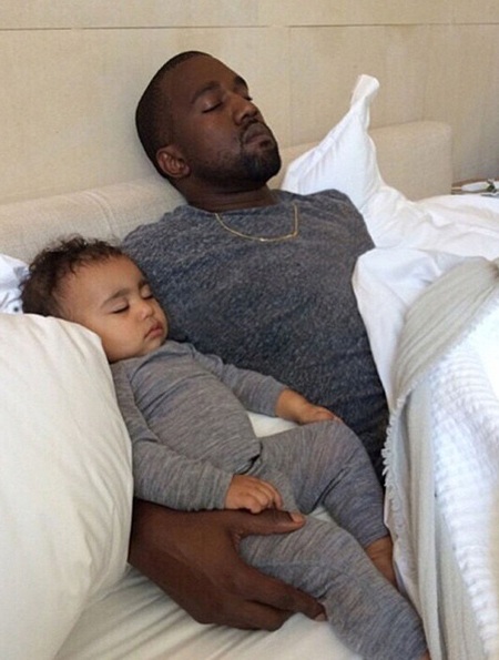 Gia đình nhỏ hạnh phúc của Kim và Kanye