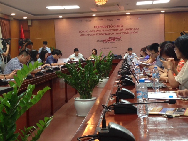 Họp báo thông tin Hội chợ Hàng Việt Nam chất lượng cao tại LB Nga