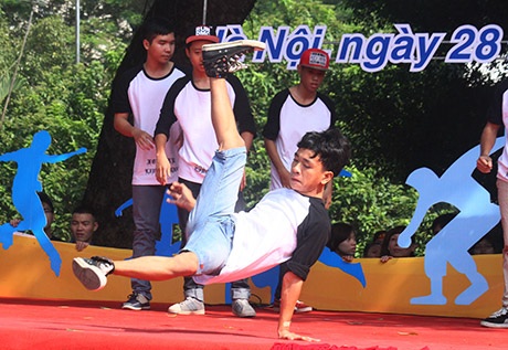 Đủ mọi thể loại nhảy hip hop quy tụ trong màn thi showcase