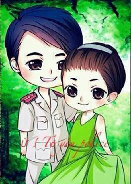 Các cặp đôi cảnh sát đáng yêu trong tranh chibi - 12 Huy Khánh