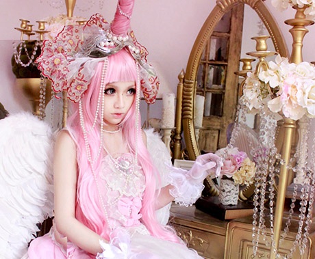 Trọn bộ cosplay ngựa hồng đẹp long lanh của Chibi - 3 Huy Khánh
