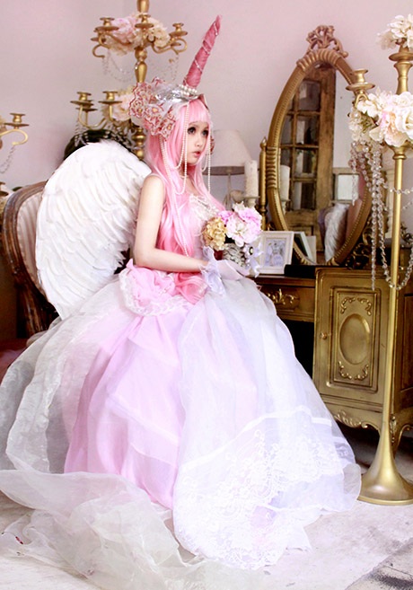 Trọn bộ cosplay ngựa hồng đẹp long lanh của Chibi - 4 Huy Khánh