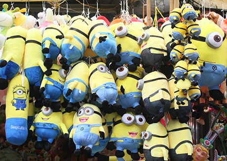 Thú bông minion được sản xuất hàng loạt