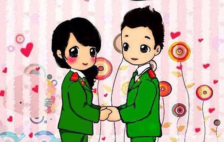 Các cặp đôi cảnh sát đáng yêu trong tranh chibi - 8 Huy Khánh