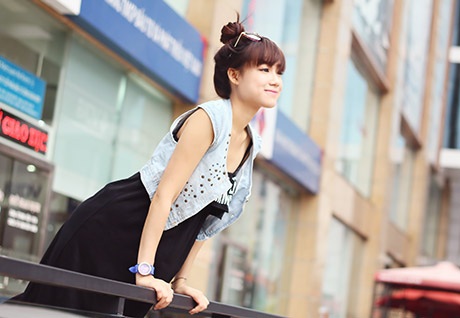 Nữ sinh 8X "đời cuối" chia sẻ bí quyết giữ mãi vẻ đáng yêu - 11 Mai Châm