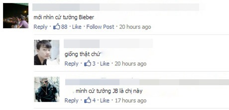 Cư dân mạng nhận xét 