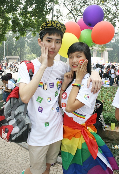 Bạn trẻ hào hứng tham gia