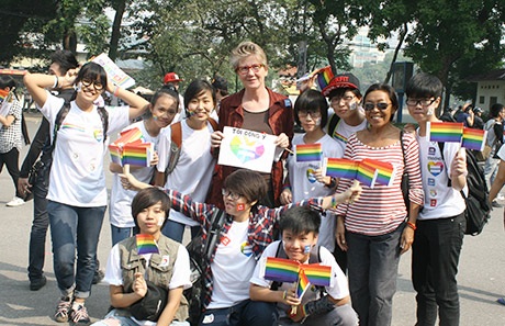 Sự kiện thu hút sự ủng hộ của người nước ngoài