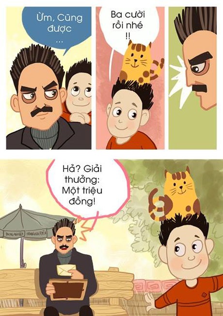 Xúc động tình phụ tử của người cha "khó tính" - 20 Huy Khánh