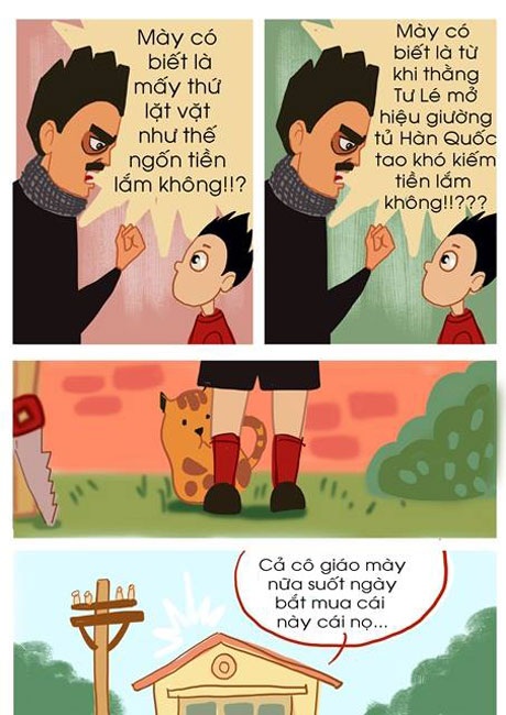 Xúc động tình phụ tử của người cha "khó tính" - 4 Huy Khánh