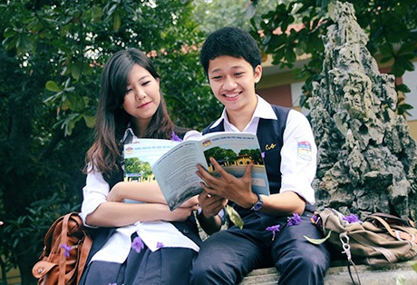 8 cặp đôi xinh đẹp và tài năng nhất THPT Chu Văn An - 5 8 cặp đôi xinh đẹp và tài năng nhất trường THPT Chu Văn An