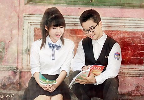 8 cặp đôi xinh đẹp và tài năng nhất THPT Chu Văn An - 7 8 cặp đôi xinh đẹp và tài năng nhất trường THPT Chu Văn An