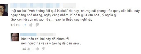 Dân mạng phẫn nộ tác giả clip “Anh không đòi quà” phiên bản bé gái - 6 Dân mạng cho rằng những phiên bản nhái theo clip