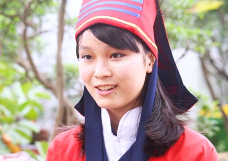 Thanh Thư không hề hay biết mình được rất nhiều người chú ý tại lễ trao