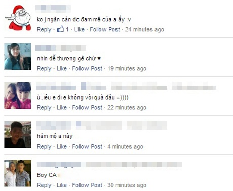 Dân mạng hâm mộ anh công an trẻ