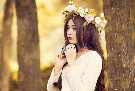 Cận cảnh gương mặt xinh lung linh của "búp bê ảnh thẻ" Lan Hương - 5 Mai Châm