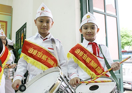 Đội trống danh dự nhà trường