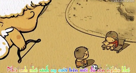 Clip hoạt hình đáng yêu “Em có yêu anh không” - 1 Hình ảnh trong clip