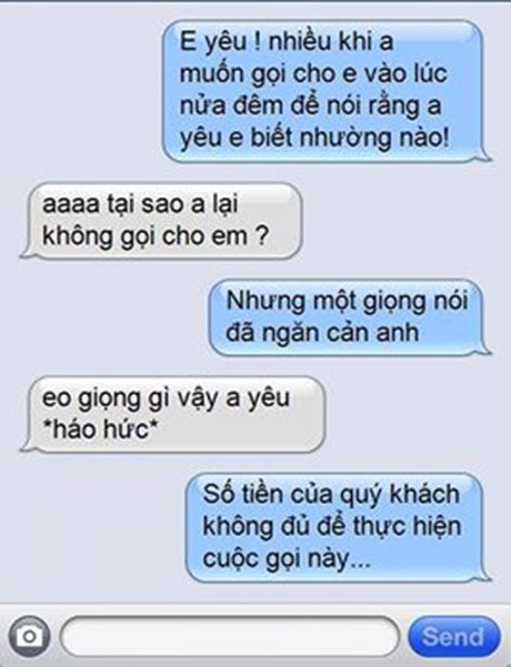 Những trào lưu “làm mưa làm gió” trên mạng xã hội năm vừa qua - 7 Những câu chuyện hài hước dựng bằng phần mềm chế tin nhắn điện thoại