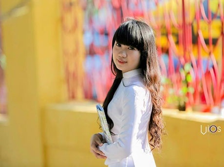 Nét hồn nhiên, tươi xinh của nữ sinh trường Marie Curie - 11 Vương Hà Anh Vy