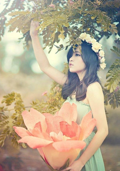 Nét hồn nhiên, tươi xinh của nữ sinh trường Marie Curie - 4 Nguyễn Ngọc Hoài Thương