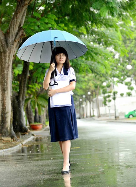 Nét hồn nhiên, tươi xinh của nữ sinh trường Marie Curie - 9 Trần Thanh Thuỷ Tiên