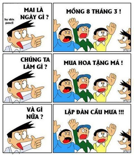 Tưng bừng không khí ngày 8/3 trong những bức ảnh chế - 10 Chúng ta là...