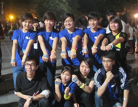 Giới trẻ Hà Nội hào hứng với sự kiện ý nghĩa của cả thế giới